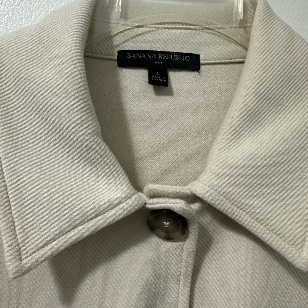 Banana Republic Beige Utility Jacket - Picture 6 of 6